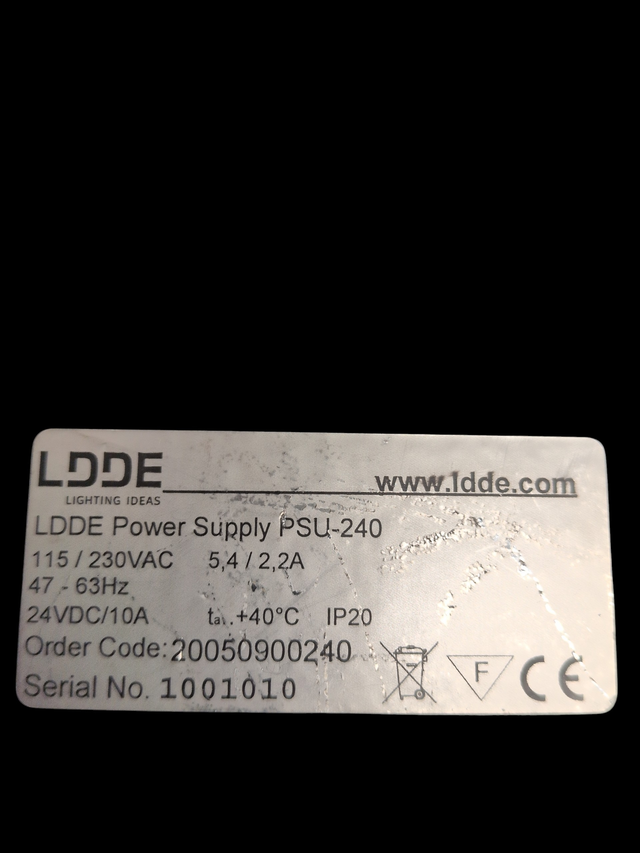 LDDE SpectraWow+ PowerSupply PSU-240 up to 2 fix 