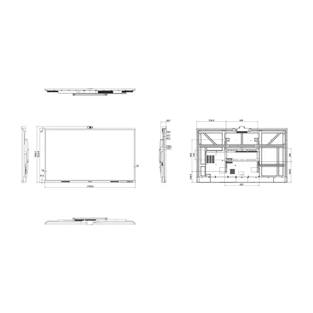 Hisense 75" GoBoard PRO Touch, Camera Google Certification, Android 13, 2025 