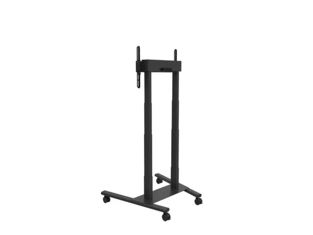 Multibrackets Tralle motor Floorstand 60 60Kg,65 cm høydejust, 37-90",Svart 