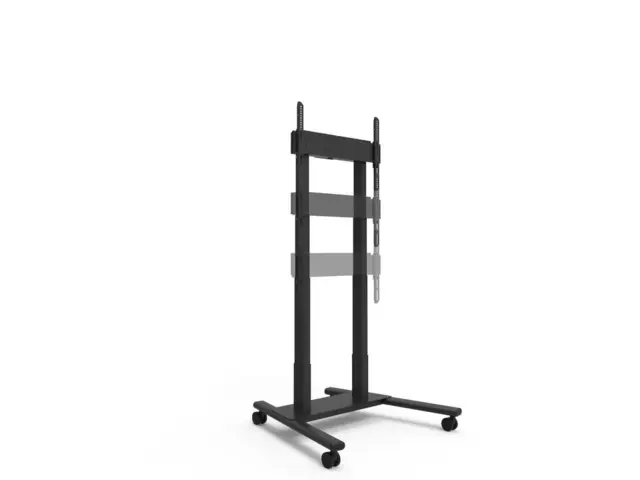 Multibrackets Tralle motor Floorstand 60 60Kg,65 cm høydejust, 37-90",Svart 