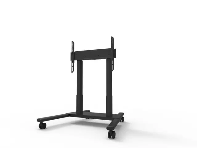 Multibrackets Tralle motor Floorstand 60 60Kg,65 cm høydejust, 37-90",Svart 