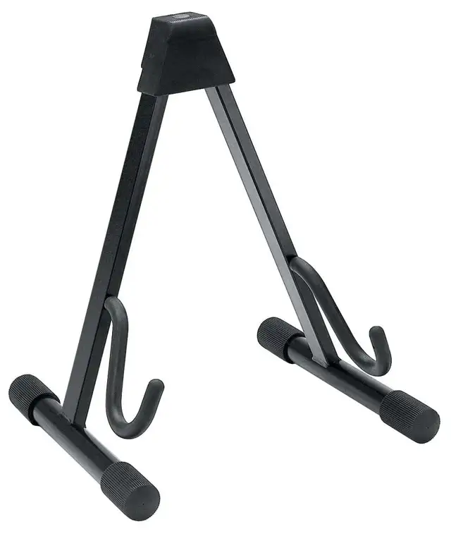 K&M 17540 Gitarstativ for el-gitar. stål Sort 