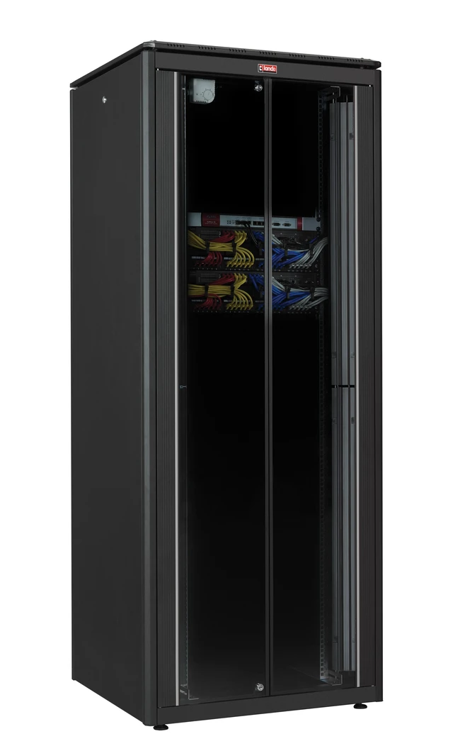 Lande DYNAmic Series 42U W600xD800xH2053 , Black , 600kg , 19" 