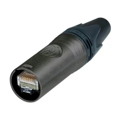Neutrik NE8MX6-B EtherCON Cat6A selvterminerende han Sort