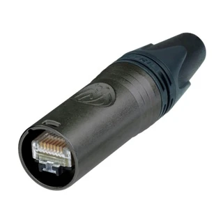 Neutrik NE8MX6-B EtherCON Cat6A selvterminerende han Sort 