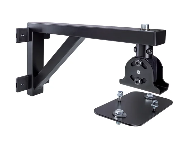 K&M 19450 Speaker wall mount long arm type, black 