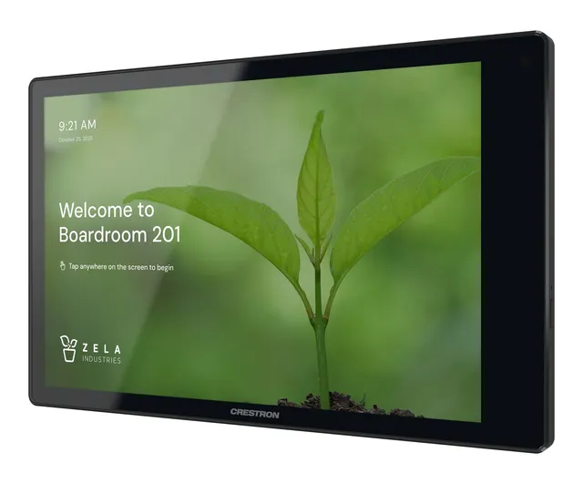 Crestron TSW-880-B 8.1 in. Wall Mount Touch Screen, Black 