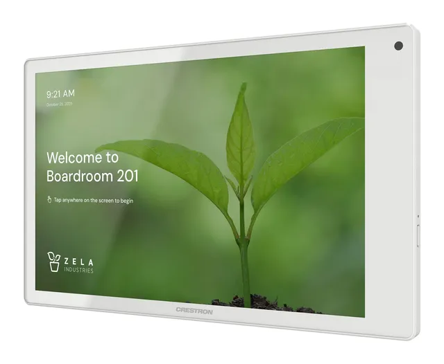 Crestron TSW-880-W 8.1 in. Wall Mount Touch Screen, White 