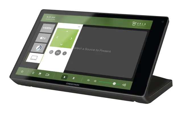 Crestron TS-880-B 8.1 in. Tabletop Touch Screen, Black 