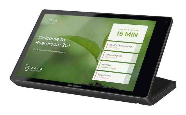 Crestron TS-880-B 8.1 in. Tabletop Touch Screen, Black 