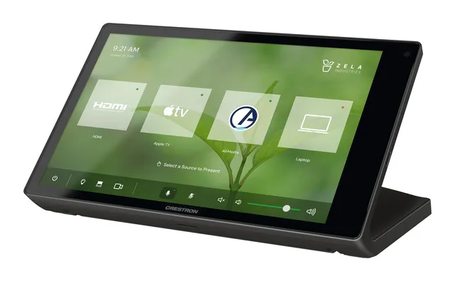 Crestron TS-880-B 8.1 in. Tabletop Touch Screen, Black 