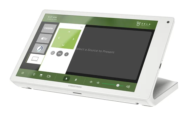 Crestron TS-880-W 8.1 in. Tabletop Touch Screen, Black 