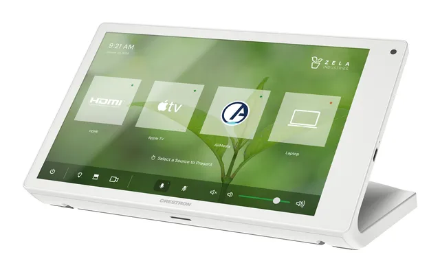 Crestron TS-880-W 8.1 in. Tabletop Touch Screen, Black 