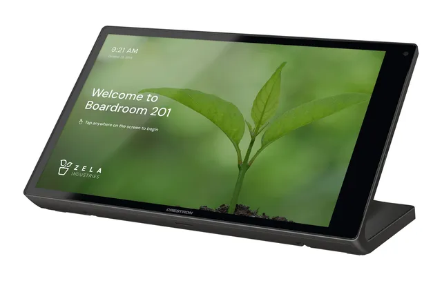 Crestron TS-1080-B 10.1 in. Tabletop Touch Screen, Black 
