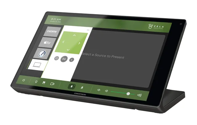 Crestron TS-1080-B 10.1 in. Tabletop Touch Screen, Black 