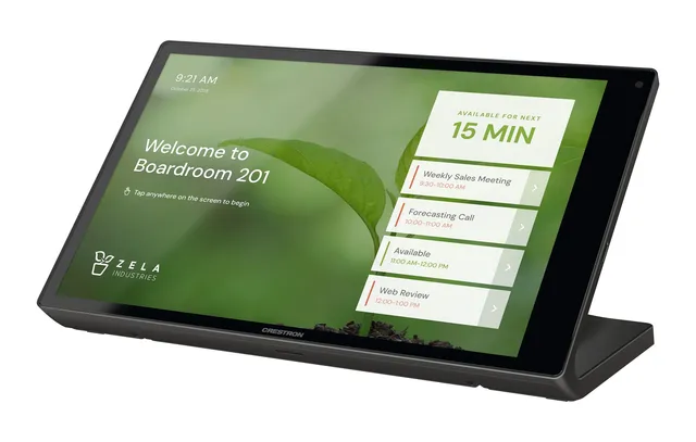 Crestron TS-1080-B 10.1 in. Tabletop Touch Screen, Black 