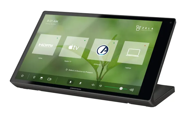 Crestron TS-1080-B 10.1 in. Tabletop Touch Screen, Black 