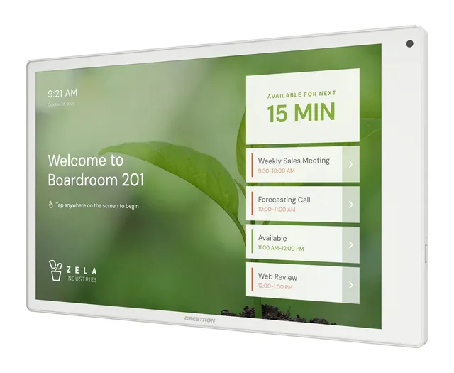 Crestron TSW-1080-W 10.1 in. Wall Mount Touch Screen, White 