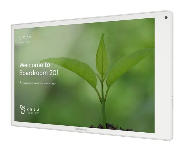 Crestron TSW-1080-W 10.1 in. Wall Mount Touch Screen, White 