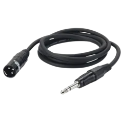 DAP FL04 - bal. XLR/M 3P to Jack stereo 3 m
