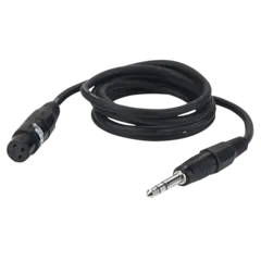 DAP FL03 - bal. XLR/F 3P to Jack stereo 3 m