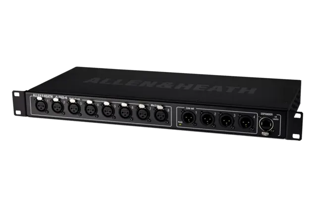 A&H AR84 AudioRack for GLD and Qu mixers 8 Mic/Line, 4 XLR 