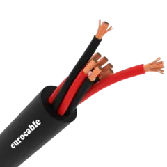 Link Høyttalerkabel 8x2,5mm,Sort PVC