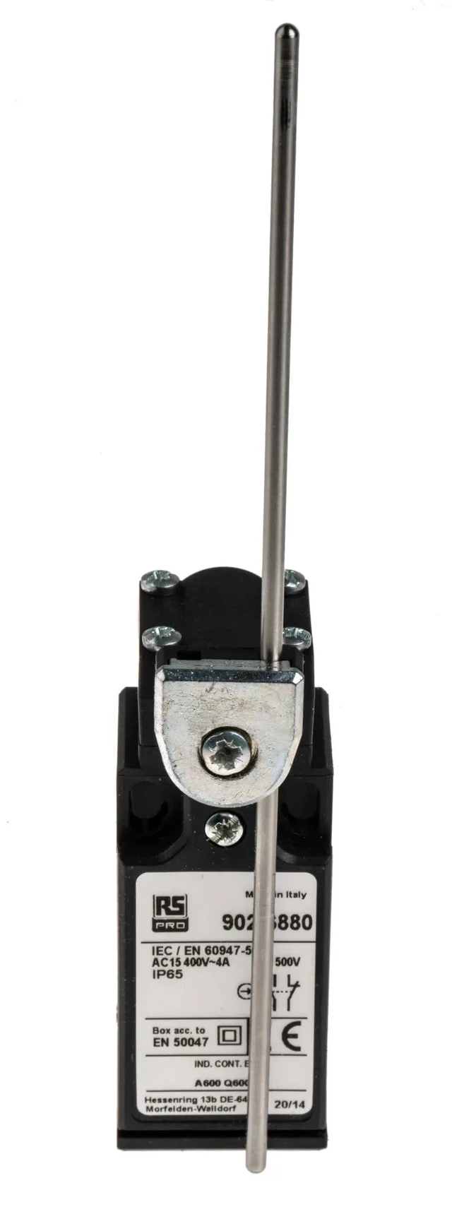 RS PRO Rod Limit Switch, 1 NO/1 NC, IP65 