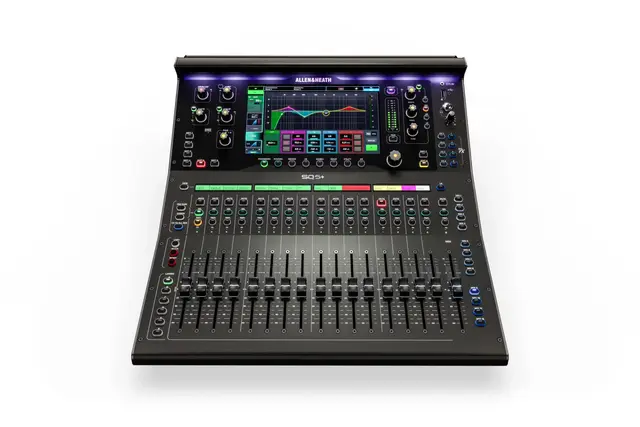 A&H SQ-5+ 48ch digital mixer 96kHz, 16 Mic/Line 12 XLR out 