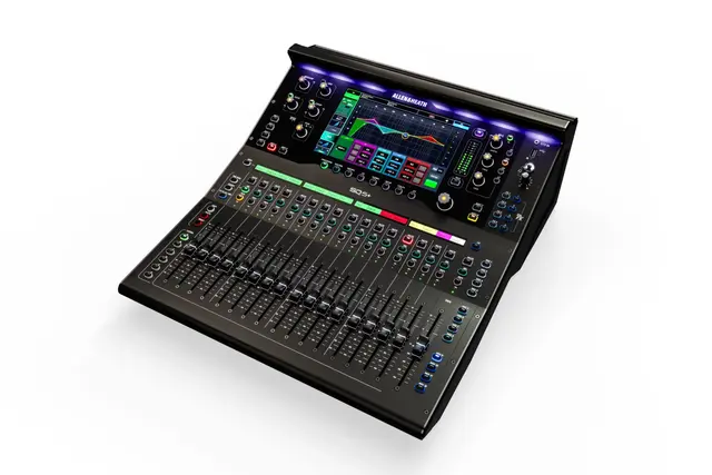 A&H SQ-5+ 48ch digital mixer 96kHz, 16 Mic/Line 12 XLR out 