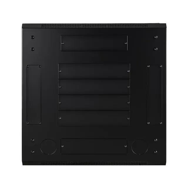 LinkIT Nettverksskap 22U Svart B600xD600xH1166, Glass - Perforert 