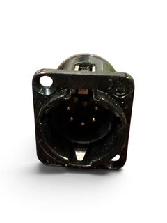 SWITCHCRAFT Chassis 5p DMX Male BLK/GOLD