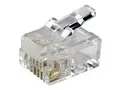 RS PRO RJ11 Connector Male, Cable Unshielded Straight 1 Port 6 Way