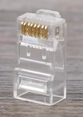 RS PRO RJ45 Connector Male, Cable Cat6, Cat6a UTP Shield Straight 1 Port 8