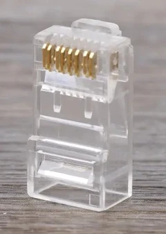 RS PRO RJ45 Connector Male, Cable Cat6, Cat6a UTP Shield Straight 1 Port 8