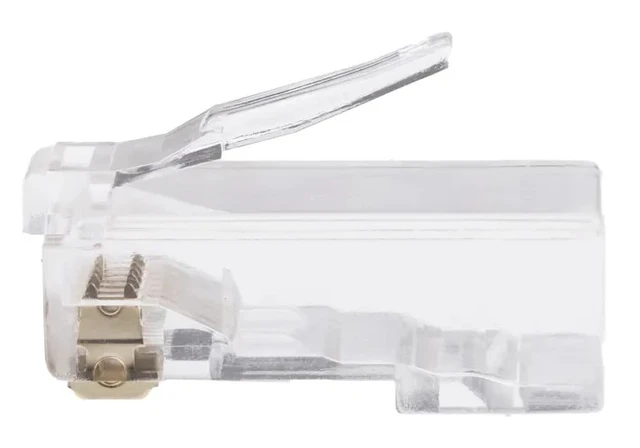 RS PRO RJ45 Connector Male, Cable Cat6, Cat6a UTP Shield Straight 1 Port 8 