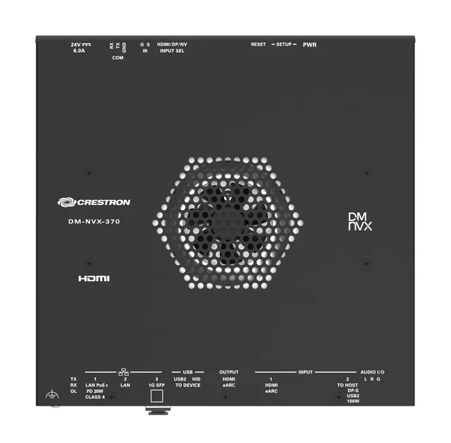 Crestron DM-NVX-370 AVoverIP 4K60 4:4:4 Sender/Mottaker HDMI & USB-C 