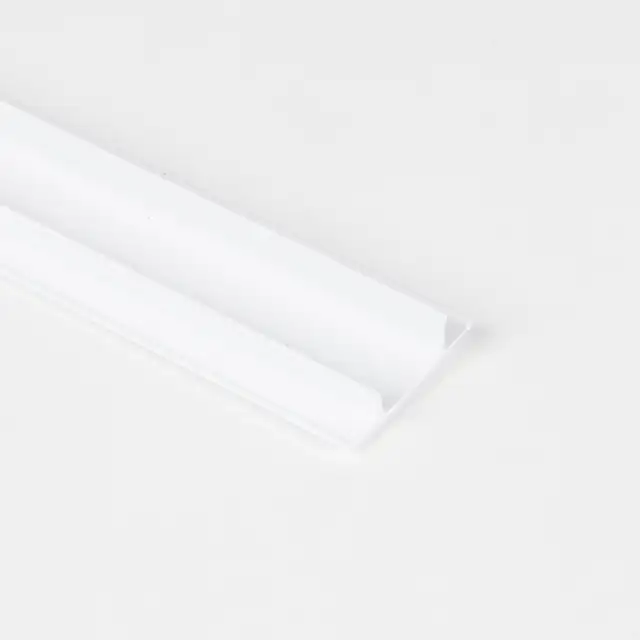 Unistrut P 1184 PVC, Dækliste til profil 41 x 3000mm Hvit 