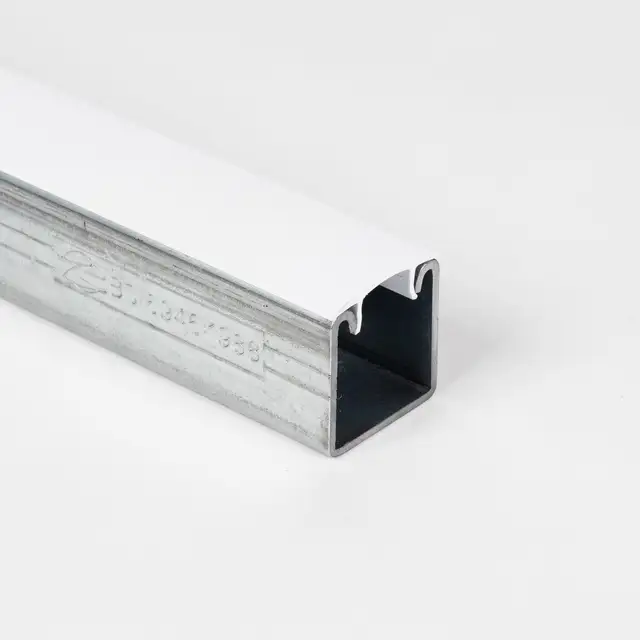 Unistrut P 1184 PVC, Dækliste til profil 41 x 3000mm Hvit 